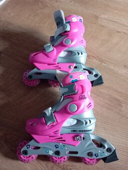 Dievčenské kolieskové korčule - 3