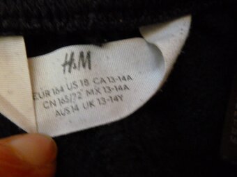 Tepláky H&M, v. 164 - 3