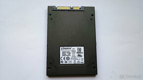 2.5" SSD  Kingston A400  480GB    / zdravie 76 % - 3