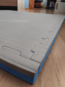Tatami podložka modro-siva 100x100x4cm - 3