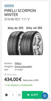 Zimné pneumatiky na GLE - 3