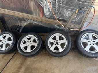 Alu hlinikové disky 5x105 + pneu 205/60 R16 Michelin - 3