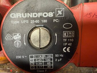 Obehove cerpadlo GRUNDFOS UPC 380-400V - 3