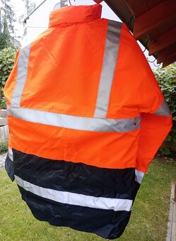 Reflexná bunda  XXL ČERVA 5v1 - 3