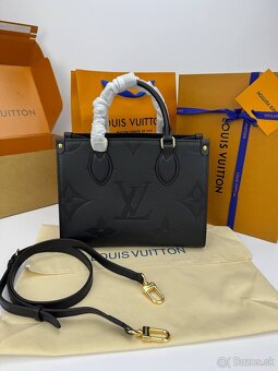 Luxusná kožená kabelka – elegantný čierny model, nová - 3