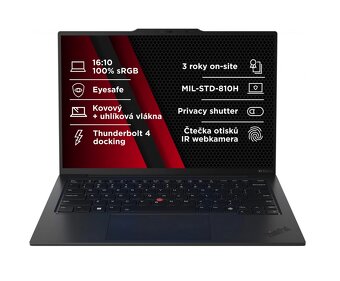 Lenovo ThinkPad X1 Carbon Gen 8 | i5‑10310U | 16 GB | 256 GB - 3