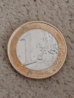 Vzacna 1€ minca 2002 - 3