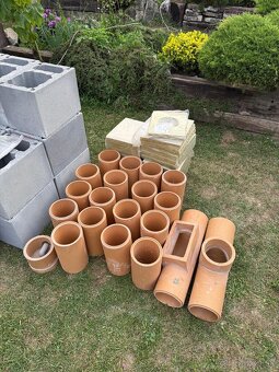 Predám nový materiál na komín - komplet: šamot + tvárnice + - 3