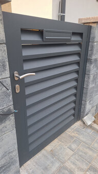 Hliníkove ploty a brány - 3