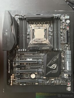 ASUS ROG Rampage V Edition10 +i7-5960X ekvivalent - 3