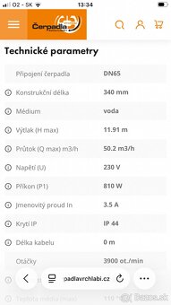 Čerpadlo IMP NMT MAX 65/120F340 - 3