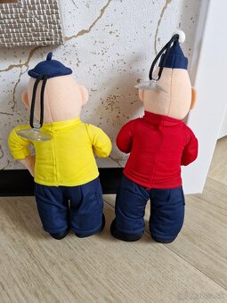 PAT a MAT a Teletubbies plysove postavicky - 3