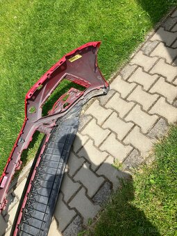 predni naraznik skoda octavia 20-24 IV RS cervena - 3