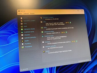 PC Zostava Intel Core i5 3.10GHz/6GB DDR3/500GB +24´Monitor - 3