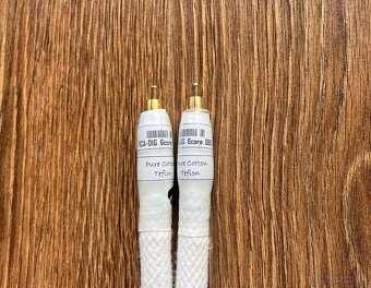 High-end RCA káble DYI - 3
