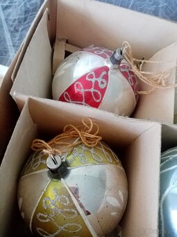 Stare retro vianočné ozdoby - 3