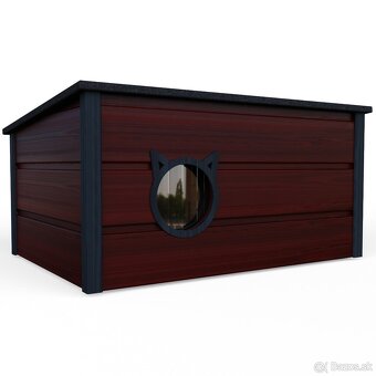 búda pre mačky zateplená - 3