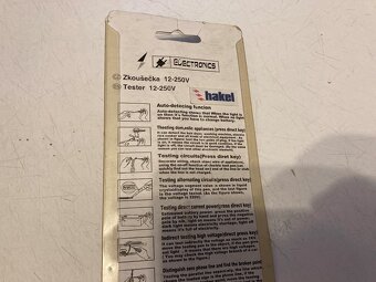 Skúšačka napätia kontaktná/bezkontaktná HAKEL - 3