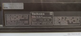 predám Technics double deck - 3