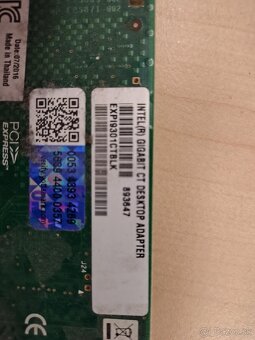 Predam 1Gbps Intel karty PCI aj PCIe - 3