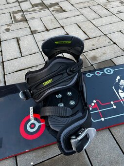 Predám snowboard Rosignol + viazanie - 3