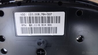 Budíky BMW X5 E53 . - 3