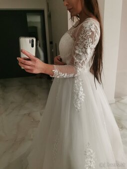 Svadobné šaty - nové nenosené - 3