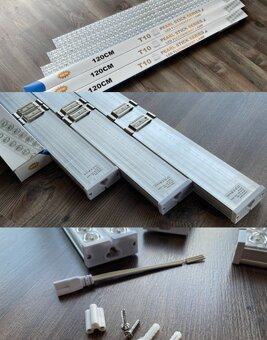 LED svietidlo stropné 60cm 90cm 120cm - 3