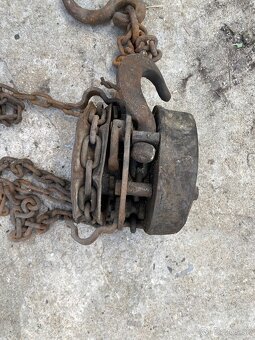 Reťazova kladka - kladkostroj - 3