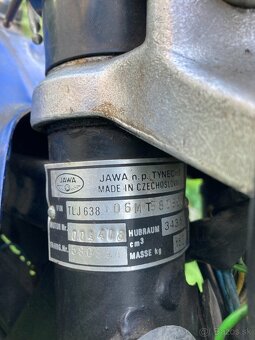 ZLACNENÉ: JAWA 350 TS 638 - 3