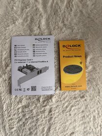 DeLock PCI Express card x1, 2+1 FireWire A - 3