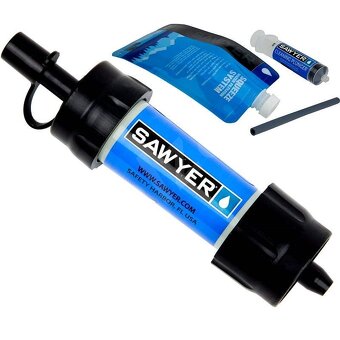 Prenosny MINI filter na spinavu vodu vyrobi vodu na pitie - 3