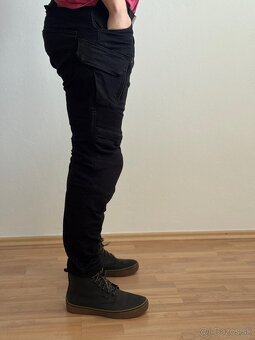 Moto nohavice + kožené topánky TCX - 3