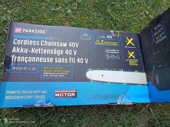 PARKSIDE PERFORMANCE®Aku reťazová píla PPKSA 40-Li - 3