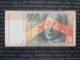 100Sk 2004 séria A, 1996 séria D,   UNC - 3
