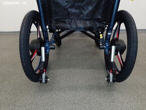 Elektrický invalidny vozik vaha 26kg do 110kg novy - 3