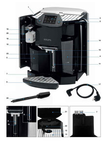 Kávovar | Plne automatický | KRUPS EA9010 Coffee, Espresso - 3