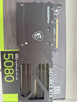 MSI GeForce RTX 5080 VENTUS 3X PLUS/OC/16GB/GDDR7 - 3
