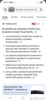 Strešný box Volvo - 3