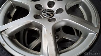 Predám originál alu set Vw-15"-5x100+195/55r15 letné - 3