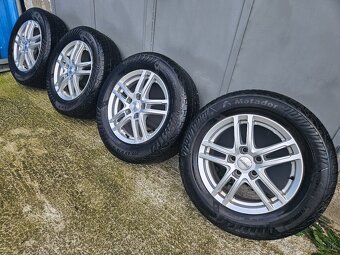 Alu disky DEZENT 5x114,3 16" +❄️zimné pneu 215/65 R16 - 3