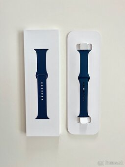 Apple Watch 45mm Storm Blue Sport Band - S/M - 3