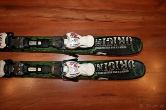 lyže Blizzard 110 cm, lyžiarky salomon, Nordica - 3