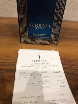 Predám Versace Eros Eau de Parfum (EdP) – 100ml – S bločkom - 3