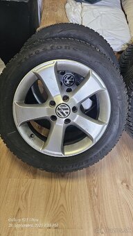 Pneumatiky + disky 205/55r16 - 3