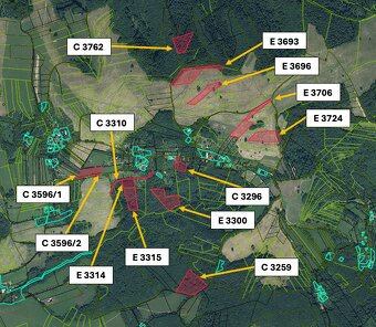 Lysá pod Makytou – 3.390 m2 ORNÁ PÔDA a LESY - 3
