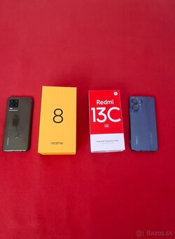 Predám 2 telefóny značky Xiaomi Redmi 13C a Realme 8 - 3