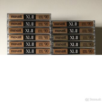 AUDIOKAZETY - MC KAZETY - MAXELL XL II 90 CHROME - 3