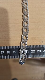 Nová Strieborná retiazka 925, 50cm ,73,35g - 3