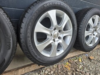 Zimná Sada DBV 5x114,3+Pneu 205/60 R16 - 3